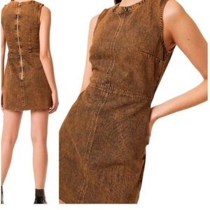 French Connection- Rustic Washed Denim Dress